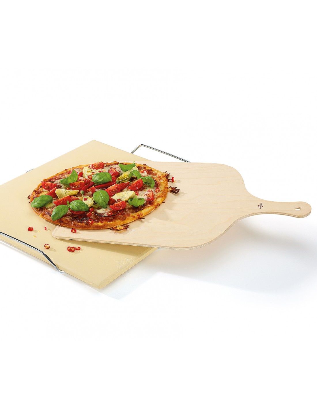 Pala pizza xl betulla cm50x37 – La Mandorla – Tutto per la per pasticceria