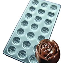 Stampo per 4 cioccolatini cono grande in policarbonato - PapoLab