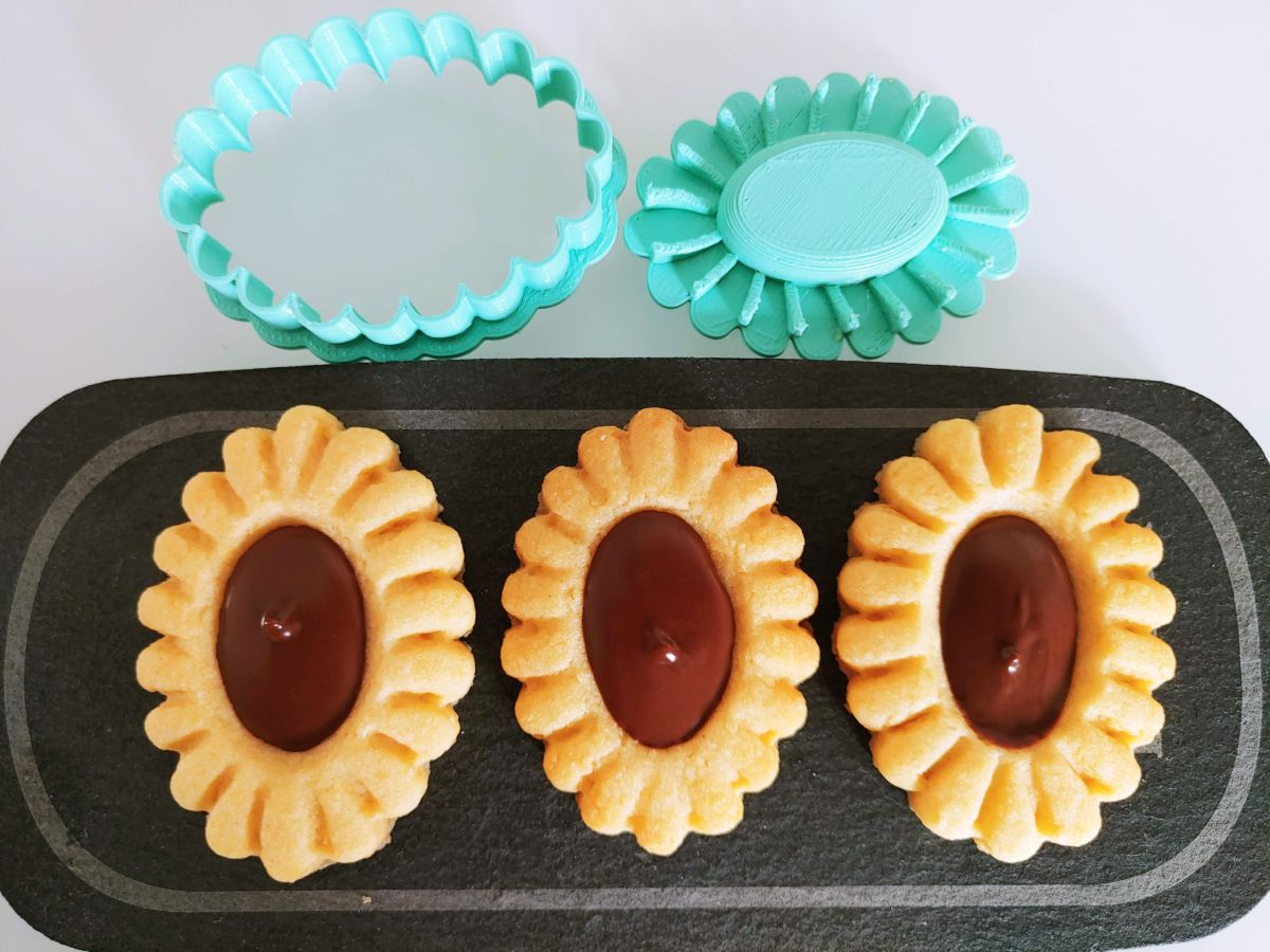 Formina biscotti mignon ovale – La Mandorla – Tutto per la per pasticceria